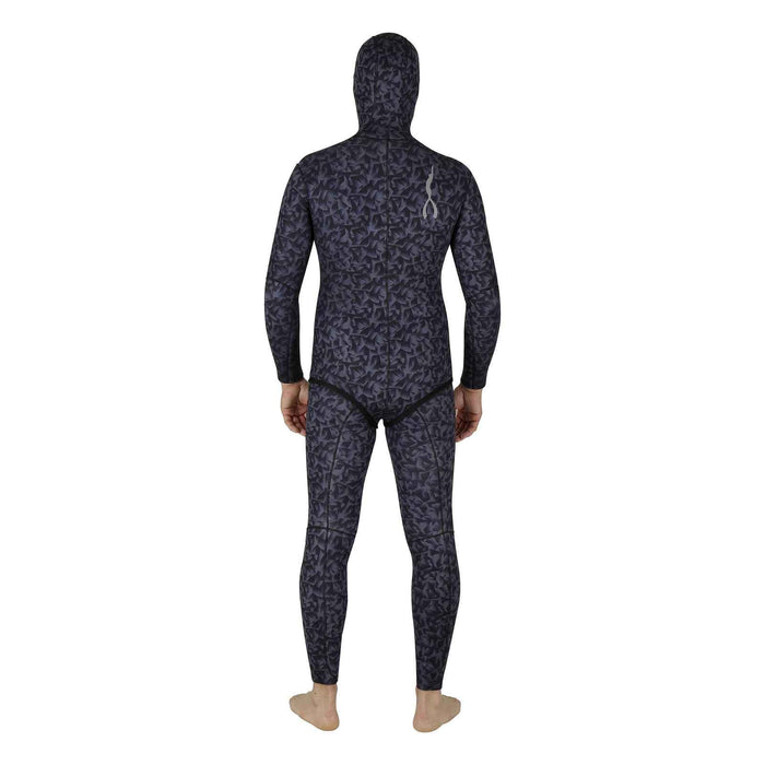 Veste de combinaison d'apnée Polygon Black 50 5mm Indigo-Camo Taille 6 Mares 422320S6