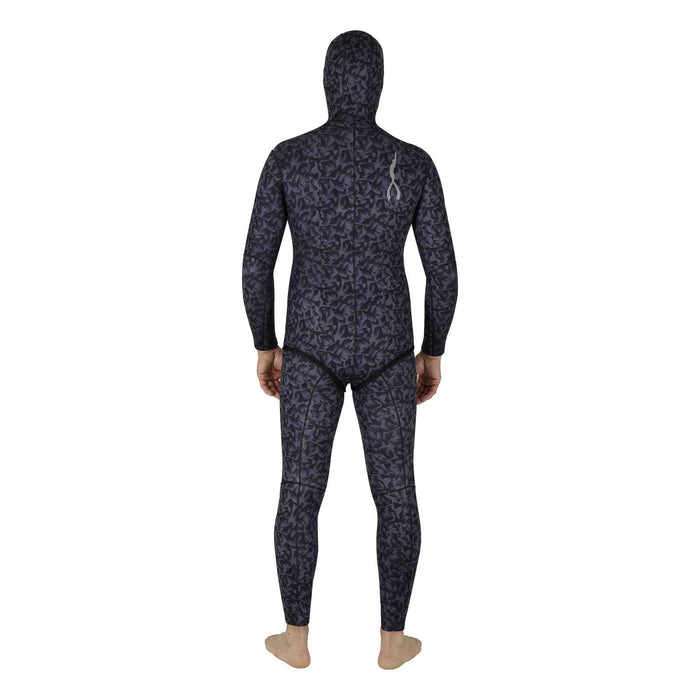 Pantalon de combinaison d'apnée Polygon Black 50 5mm Indigo-Camo Taille 2 Mares 422321S2