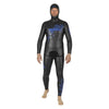 Chaqueta de traje de apnea Prism Skin Hombre 5 mm Negro-Azul Talla 2 Mares 422322S2