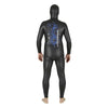 Pantalon de combinaison d'apnée Prism Skin Homme 5mm Noir-Bleu Taille 3 Mares 422323S3