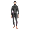 Apnoe-Neoprenjacke Prism Skin Damen 5 mm Schwarz-Pink Größe 1 Mares 422324S1