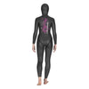 Veste de combinaison d'apnée Prism Skin Femme 5mm Noir-Rose Taille 2 Mares 422324S2