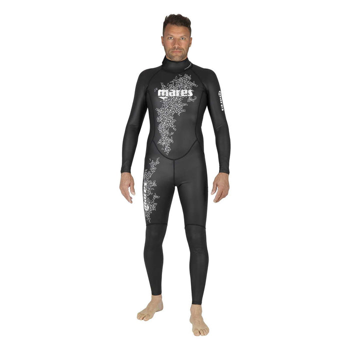 Combinaison monopièce d'apnée Horizon Unisexe 0,5mm Noir Taille 6 Mares 422326S6