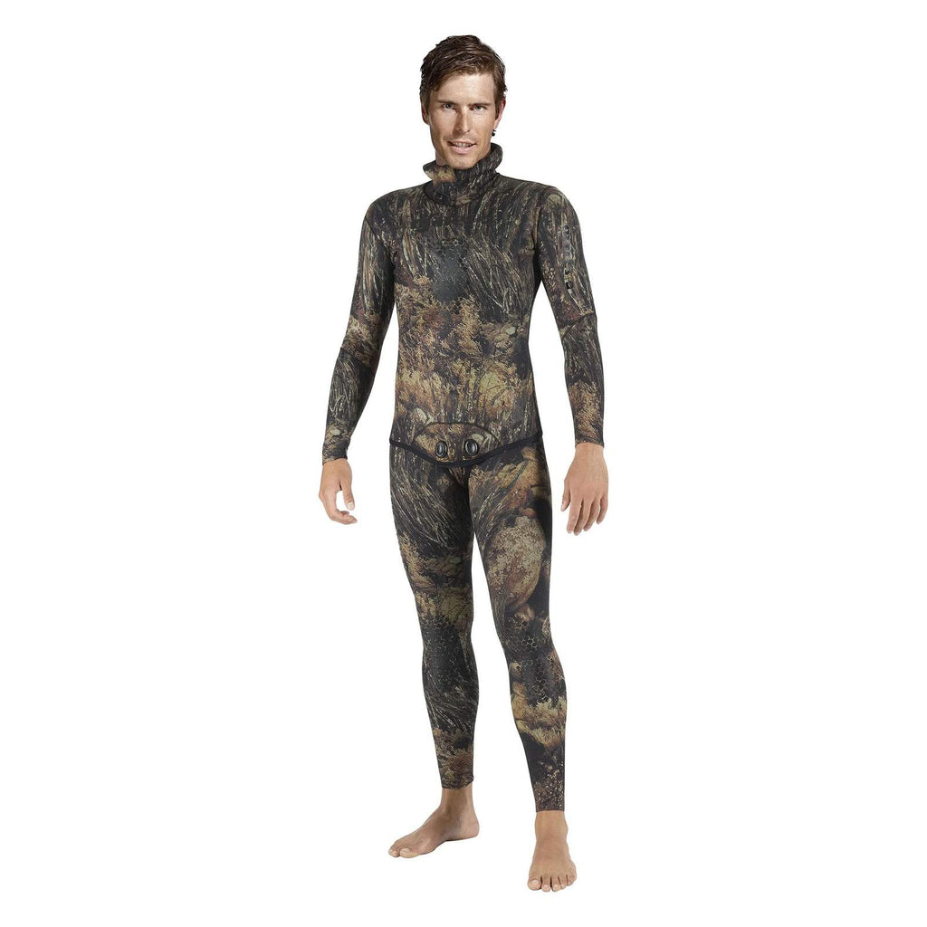 Veste de combinaison d'apnée Illusion 50 5 mm camouflage Ocean Floor taille 5 Mares 422484S5