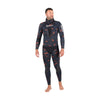 Spearfishing-Neoprenjacke Explorer Lava 50 5 mm Camo-Orange Größe 3 Mares 422502S3