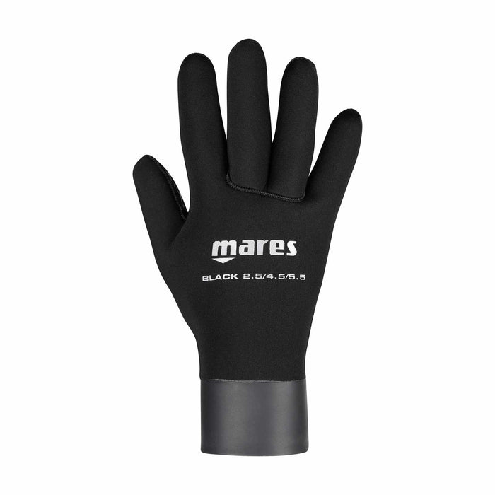 Guanti apnea 2,5-4,5-5,5 mm Nero M Mares 422676M