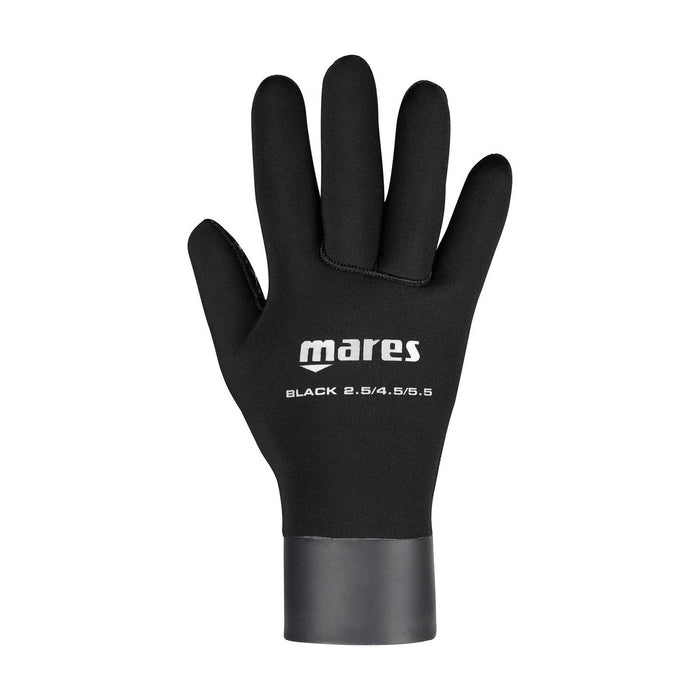 Gants d'apnée 2,5-4,5-5,5 mm noirs XS-S Mares 422676XS-S