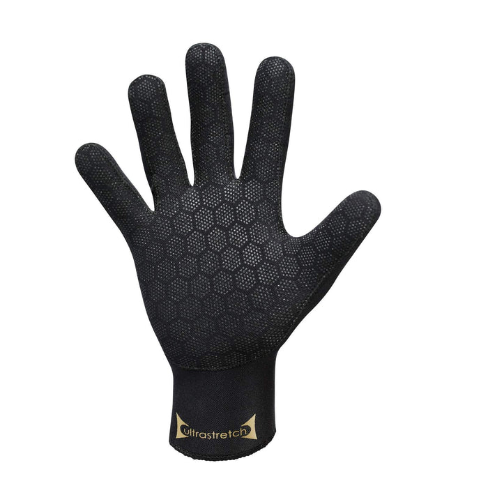 Gants d'apnée Flex Gold 5 mm noirs taille L Mares 422762L