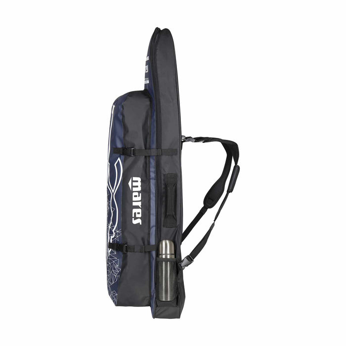 Sac à palmes d'apnée Ascent Dry Noir-Bleu 30x28x120 cm Mares 425568