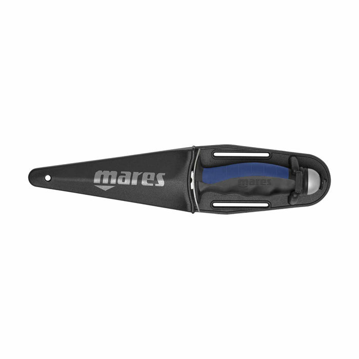 Couteau de chasse sous-marine Snake 2.1 Acier inoxydable Noir-Bleu Mares 425617
