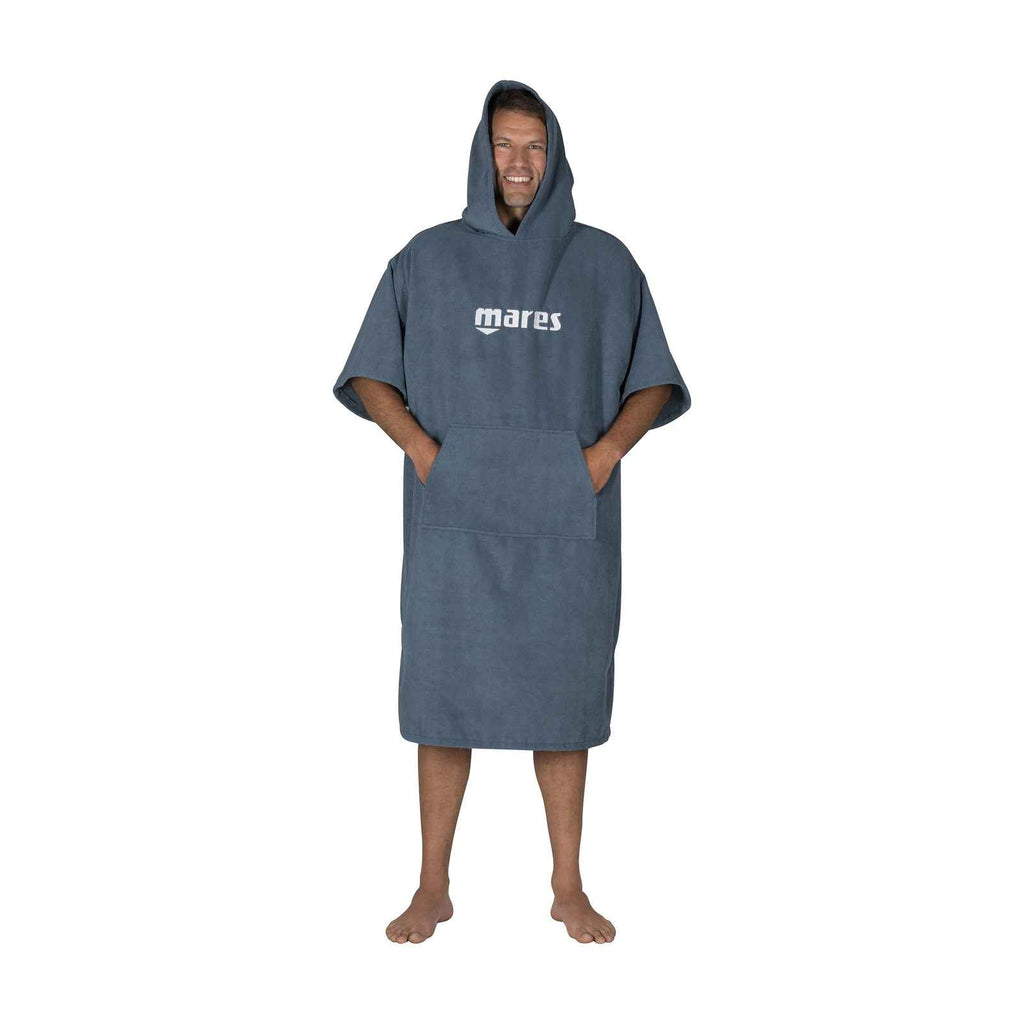 Poncho Ascent Gris Mares 429514BL
