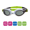 Occhialini da nuoto Bondi Bianco-Lime Lenti fumo Zoggs 461004WHBLTSM