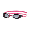 Lunettes de natation Fusion Air Rose-Blanc verres teintés fumés Zoggs 461012PKWHTSM