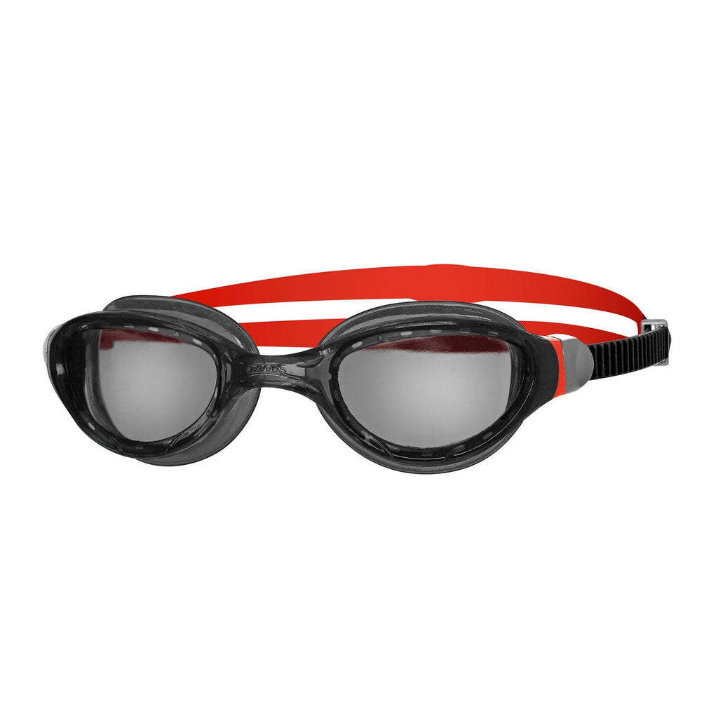 Occhialini da nuoto Phantom 2.0 Nero-Rosso Lenti fumo Zoggs 461031BKRDTSM