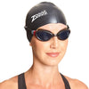 Occhialini da nuoto Phantom 2.0 Nero-Rosso Lenti fumo Zoggs 461031BKRDTSM