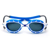 Lunettes de natation Predator Bleu-Blanc verres teintés fumés Petite Zoggs 461037BLWHTSMS