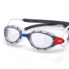 Lunettes de natation Predator Transparent-Gris Petite Zoggs 461037CLGYCLRS