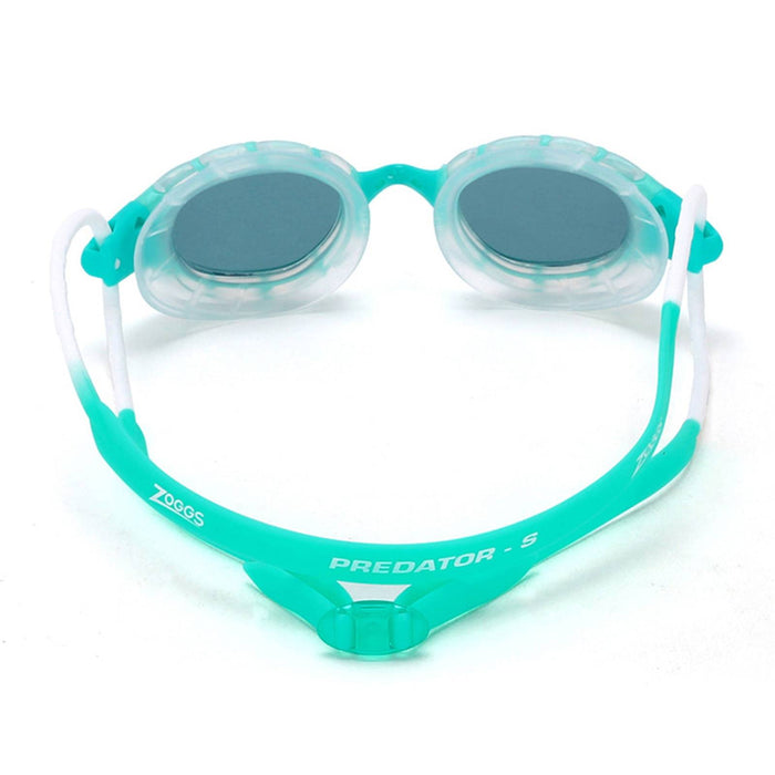 Lunettes de natation Predator Vert-Transparent verres teintés fumés Standard Zoggs 461037GNCLTSMR