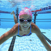Lunettes de natation Predator Rose-Blanc verres teintés fumés Standard Zoggs 461037PKWHTSMR