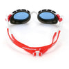 Lunettes de natation Predator Blanc-Rouge verres teintés bleus Standard Zoggs 461037WHRDTBLR