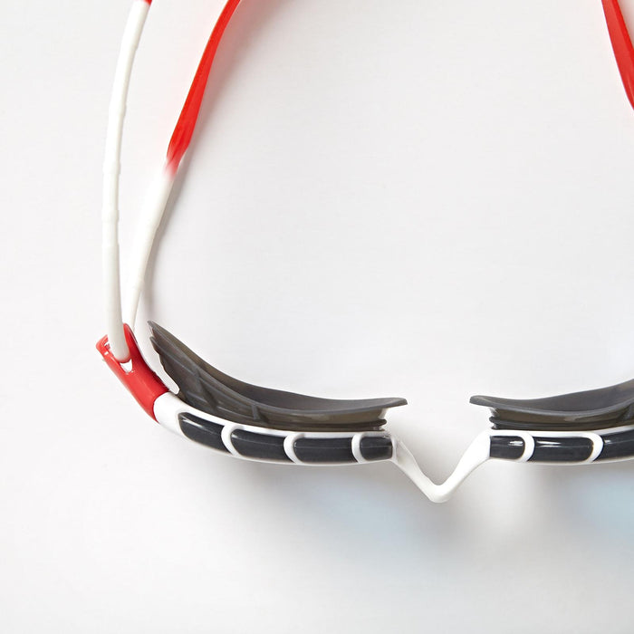 Lunettes de natation Predator Blanc-Rouge verres teintés bleus Petite Zoggs 461037WHRDTBLS
