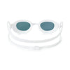 Lunettes de natation Predator Blanc verres fumés Standard Zoggs 461037WHTSMR