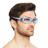 Lunettes de natation Predator Flex Gris-Bleu-Transparent Petite Zoggs 461041GYBLCLRS