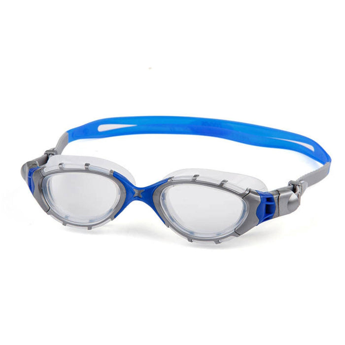 Lunettes de natation Predator Flex Gris-Bleu-Transparent Petite Zoggs 461041GYBLCLRS