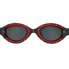 Lunettes de natation Predator Flex Polarisées Noir-Rouge-Fumé Standard Zoggs 461043BKRDPSMR