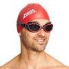 Lunettes de natation Predator Flex Polarisées Noir-Rouge-Fumé Petite Zoggs 461043BKRDPSMS