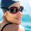 Lunettes de natation Predator Flex Polarisées Noir-Rouge-Fumé Petite Zoggs 461043BKRDPSMS