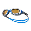 Lunettes de natation Predator Flex Polarisées Ultra Bleu-Gris Standard Zoggs 461046BLGYPCPR
