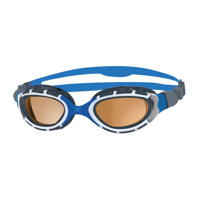 Lunettes de natation Predator Flex Polarisées Ultra Bleu-Gris Petite Zoggs 461046BLGYPCPS