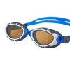 Lunettes de natation Predator Flex Polarisées Ultra Bleu-Gris Petite Zoggs 461046BLGYPCPS
