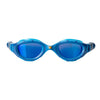 Lunettes de natation Predator Flex Titanium Bleu verres miroir bleus Petite Zoggs 461054BLBLMBLS