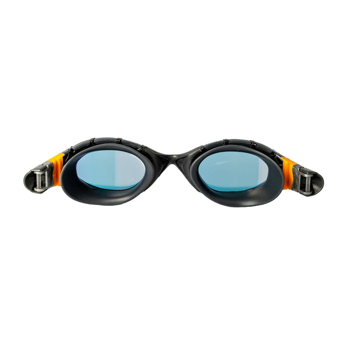 Lunettes de natation Predator Flex Titanium Gris-Noir verres miroir orange Petite Zoggs 461054GYBKMORS