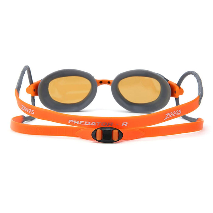 Lunettes de natation Predator Polarisées Ultra Gris-Orange Standard Zoggs 461058GYORPCPR