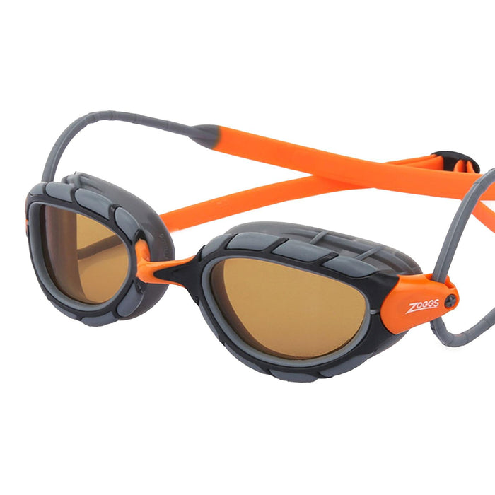 Lunettes de natation Predator Polarisées Ultra Gris-Orange Standard Zoggs 461058GYORPCPR