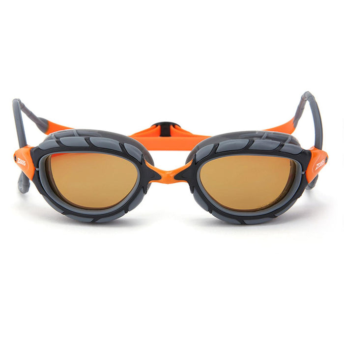 Lunettes de natation Predator Polarisées Ultra Gris-Orange Standard Zoggs 461058GYORPCPR