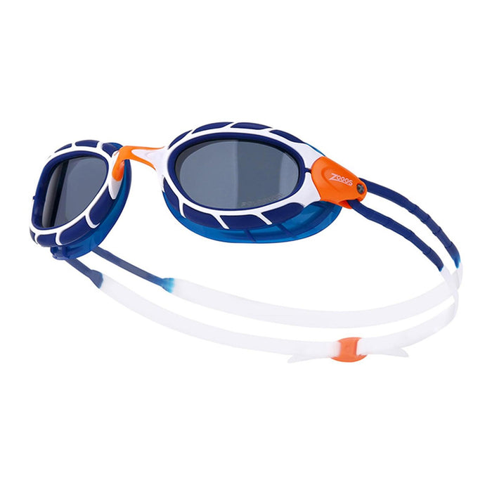 Lunettes de natation Predator Polarisées Bleu-Blanc-Fumé Standard Zoggs 461060BLWHPSMR