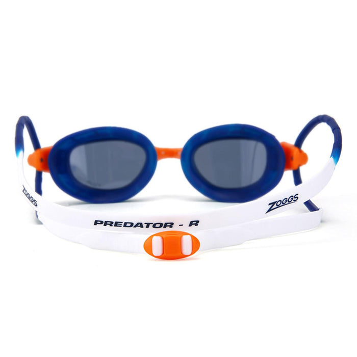 Lunettes de natation Predator Polarisées Bleu-Blanc-Fumé Standard Zoggs 461060BLWHPSMR