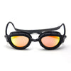 Lunettes de natation Predator Titanium Gris-Noir verres miroir orange Standard Zoggs 461065GYBKMORR