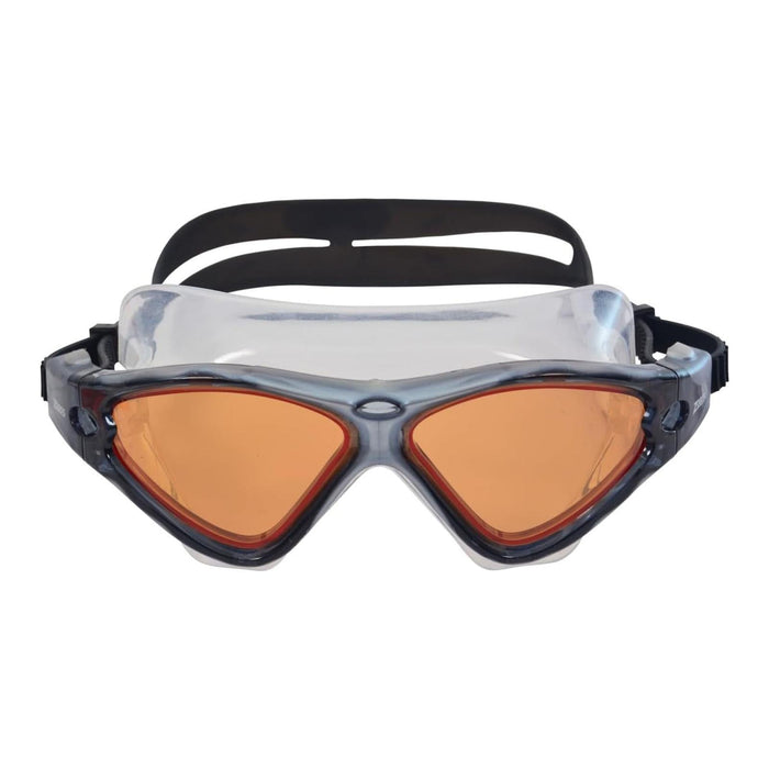 Masque de natation Tri Vision Gris-Noir, verres teintés cuivrés Zoggs 461075GYBKTCP