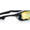 Occhialini da nuoto Raptor HCB Titanium Grigio-Nero Lenti specchiate blu Zoggs 461085GYBKMBL