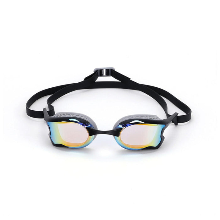 Occhialini da nuoto Raptor HCB Titanium Grigio-Nero Lenti specchiate blu Zoggs 461085GYBKMBL