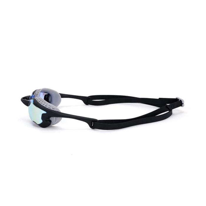 Occhialini da nuoto Raptor HCB Titanium Grigio-Nero Lenti specchiate blu Zoggs 461085GYBKMBL