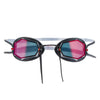Lunettes de natation Diamond Titanium-Gris-Noir verres miroir rouges Zoggs 461090GYBKMRD