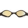 Lunettes de natation Tiger LSR++ Titanium Noir-Gris verres miroir dorés Petite Zoggs 461092BKGYMGDS
