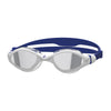 Lunettes de natation Tiger Lsr+ Titanium Blanc-Bleu verres miroir fumés Taille standard Zoggs 461092WHBLMSMR