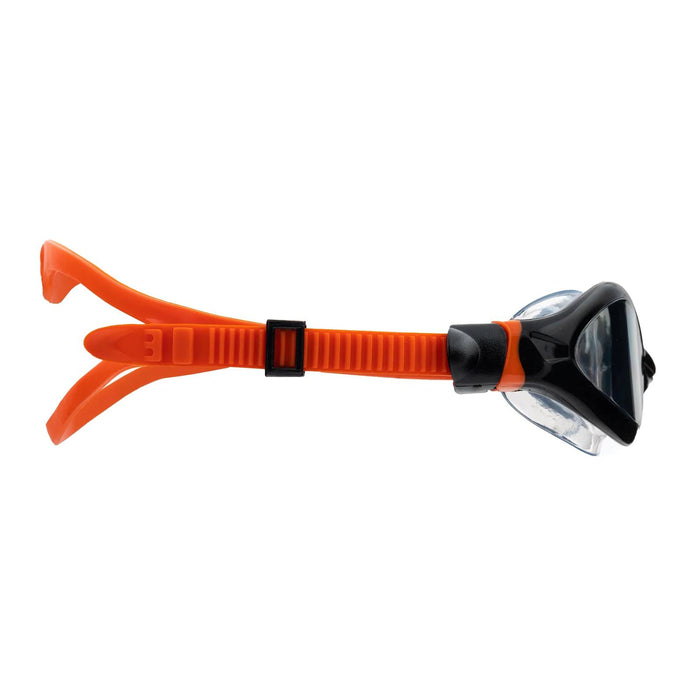 Lunettes de natation Tiger Lsr+ Noir-Orange verres teintés fumés Taille standard Zoggs 461093BKORTSMR
